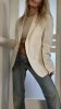 Marynarka Blazer Stripes Len Jack&Jones Krem